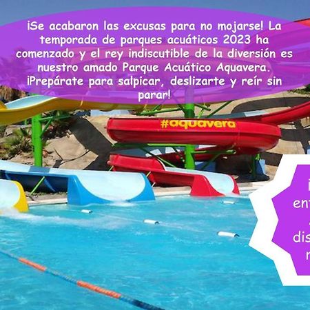 ¡Apartamento En Primera Linea Con Terraza Y Cerca De La Piscina Comunitaria! Vera Exteriör bild